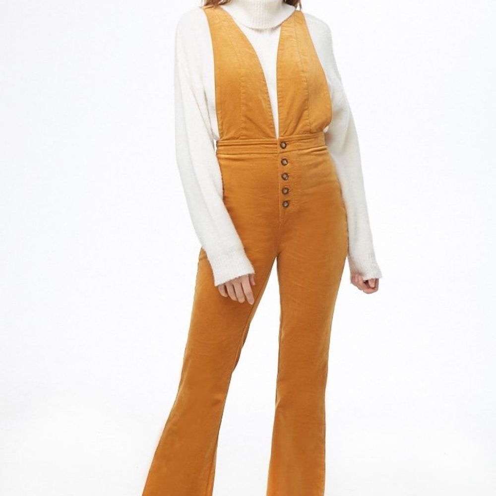 Forever21 corduroy overalls